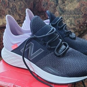 New Balance Women's Black and Purple Athletic Shoes